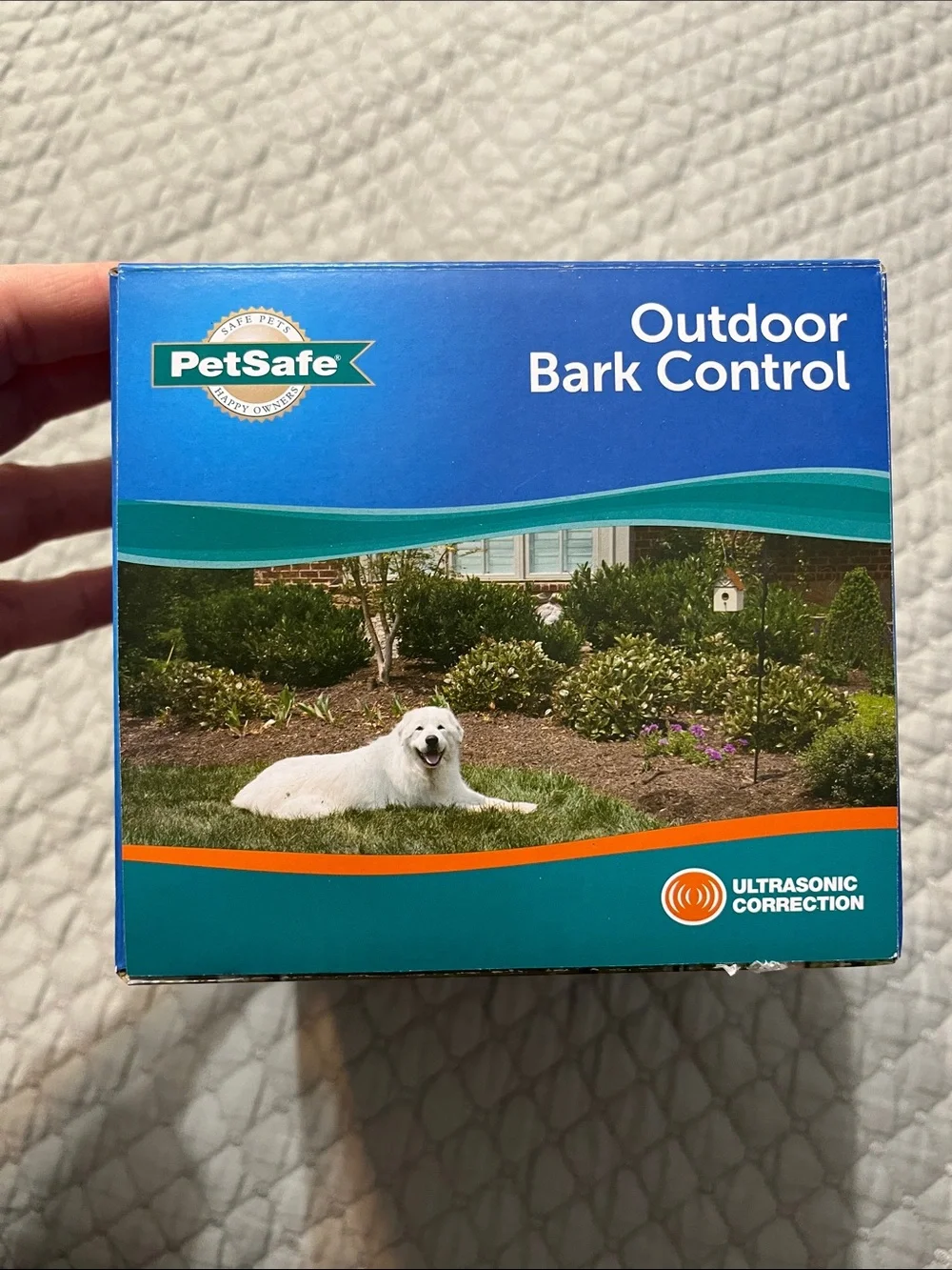 PetSafe Outdoor Bark Control - Blue and Teal Packaging